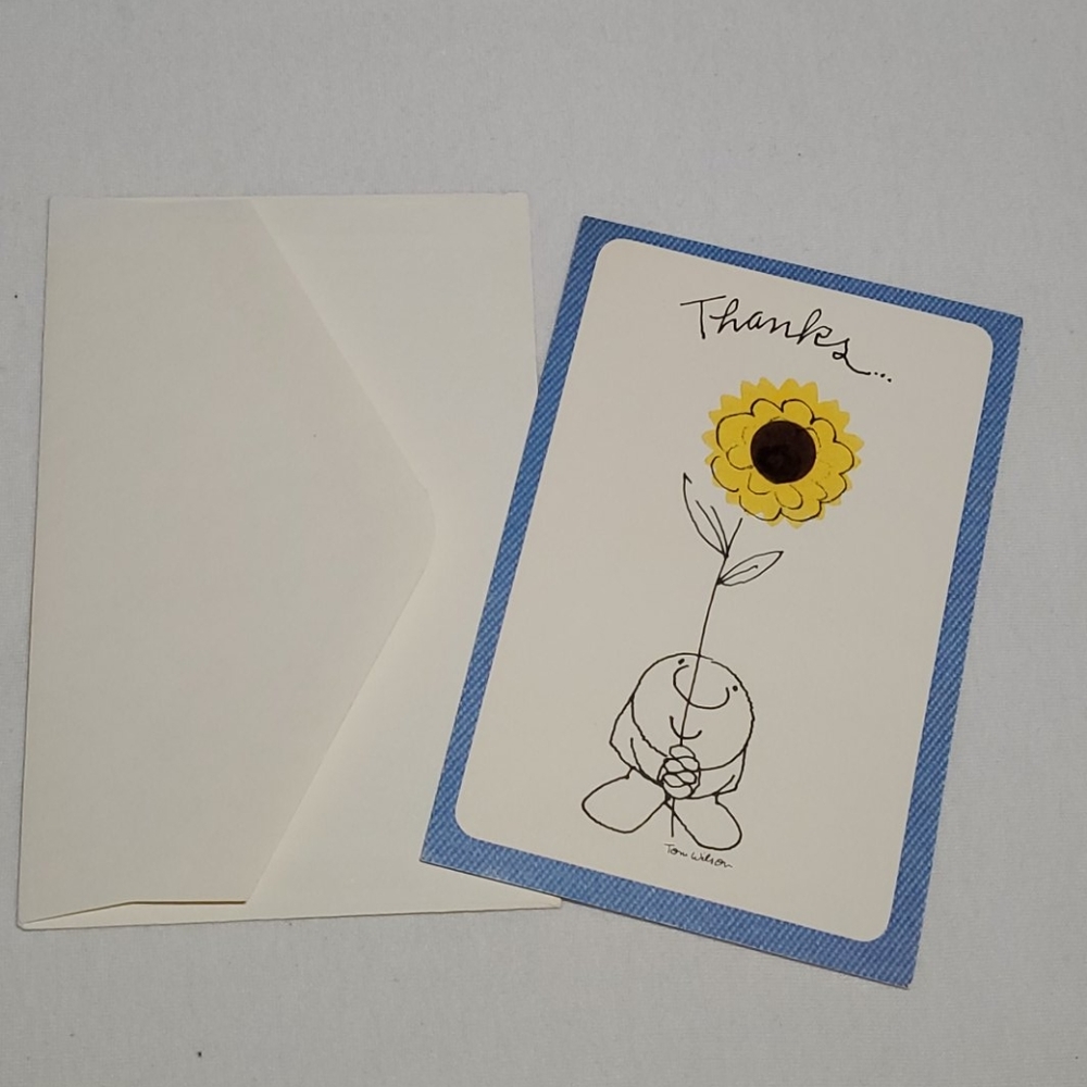 Vintage ziggy thank you card